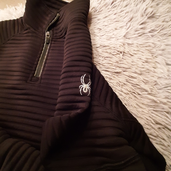 Spyder Ridded Pullover Size Large - Picture 3 of 12